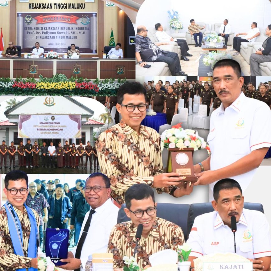 Komjak RI Beri Pengarahan Layanan Pengaduan Masyarakat dan Penanganan Perkara Yang Menarik Perhatian Publik di Maluku