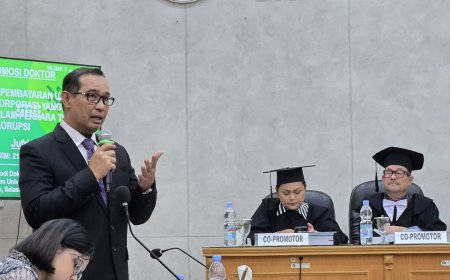 Lagi, Korps Kejaksaan RI Jufri Asal Sumut Sandang Gelar Doktor