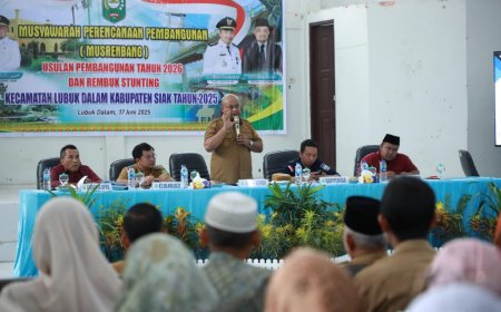 Wabup Siak Janji Jalan Bhayangkara Lubuk Dalam Akan Di Aspal Tahun Ini