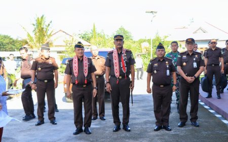 JAMWAS Kejagung RI Kunker ke Kejari SBB Apresiasi Capaian Kinerja