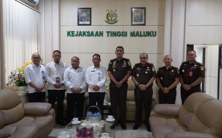 Kajati Maluku Sambut Baik Kunjungan Kepala BPKP Perwakilan Maluku 