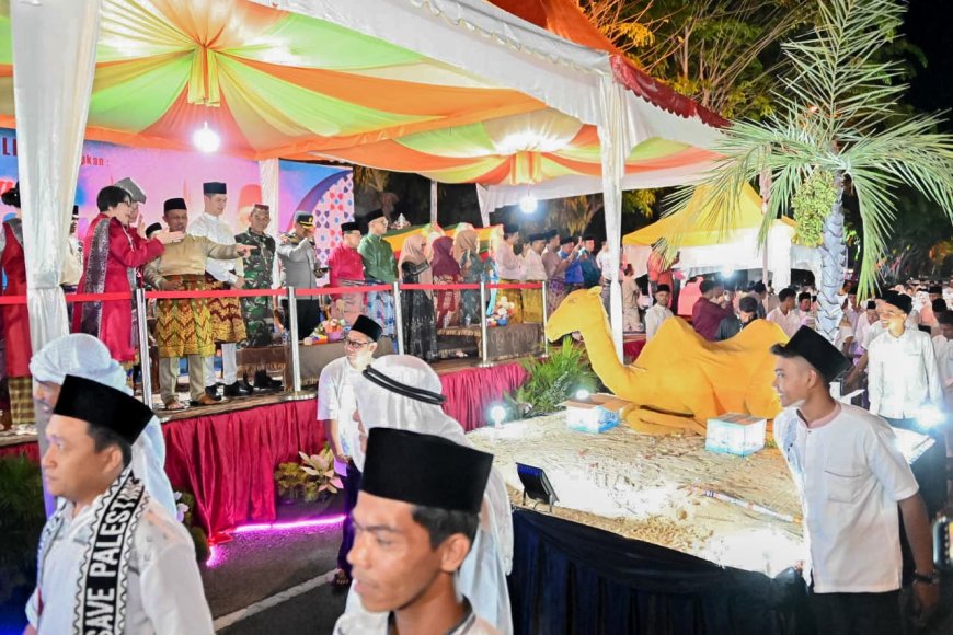 Pawai Takbir Idul Adha 1446 H Di Bengkalis Berlangsung Meriah