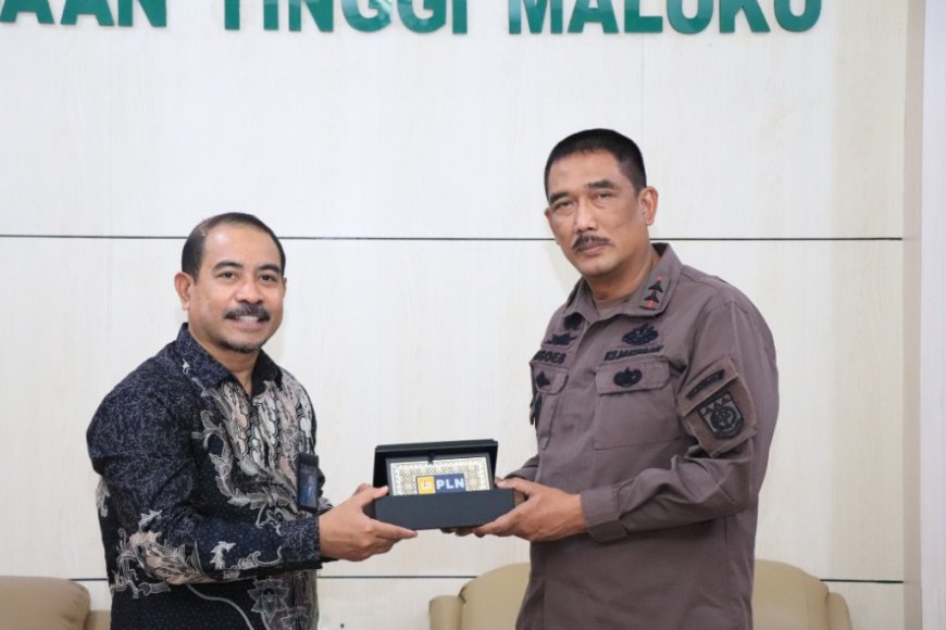 Agos SP Terima Kunker General Manajer PLN UIW Maluku-Maluku Utara dan Papua