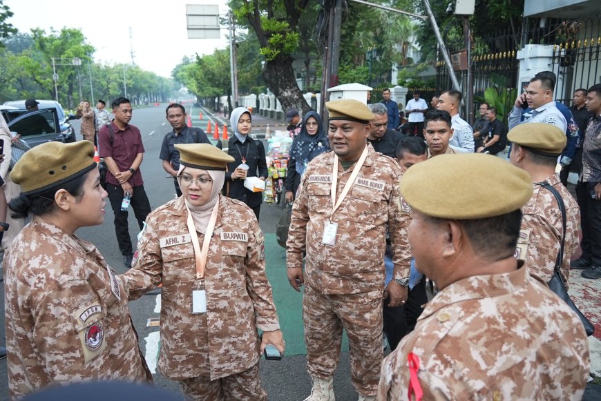 Bupati Siak Ikuti Reatret Gelombang II Di Kampus IPDN Jawa Barat