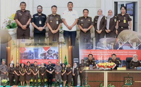 Agoes SP Sebut Kedatangan Biro Hukum dan Hubungan LN Untuk Beri Kemudahan Dalam Mengakses Layanan Informasi dan Dokumentasi Hukum Kejaksaan RI