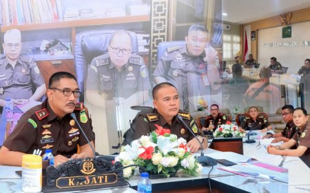 Kajati  Maluku dan Jajarannya  Sukses Tuntaskan Perkara Narkotika Melalui Keadilan Restoratif