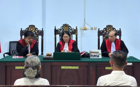 JPU Kejari SBB Sidang Perdana Perkara Tipikor Dana Bansos Covid-19 Kabupaten SBB Maluku