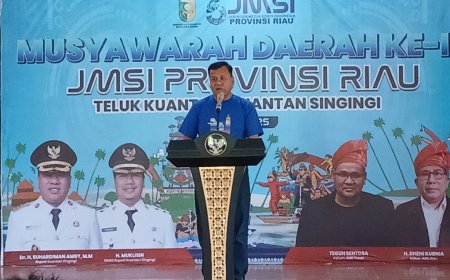 Bupati Kuantan Singingi Buka Musda II JMSI Riau