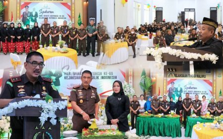 Kajati Maluku Gelar Syukuran HBA ke-65