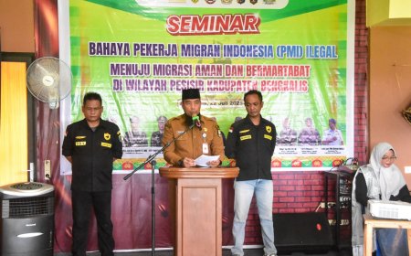 Kasmarni : Dengan Seminar Diharapkan Masyarakat Sadar Terhadap Bahaya Pekerja Migran Indonesia Ilegal