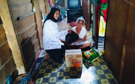 Aksi Sosial JMSI Inhu Bantu Sembako Untuk Kaum Dhuafa