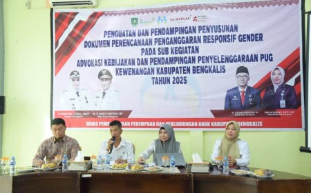 Bupati Bengkalis Buka Pelatihan Pendampingan dan Penyusunan Dokumen Perencanaan Penganggaran