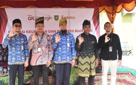 Asisten I Pemda Bengkalis dan OJK Riau Hadiri Kegiatan Edukasi Keuangan dan Business Matching Bagi Pelaku UMKM  