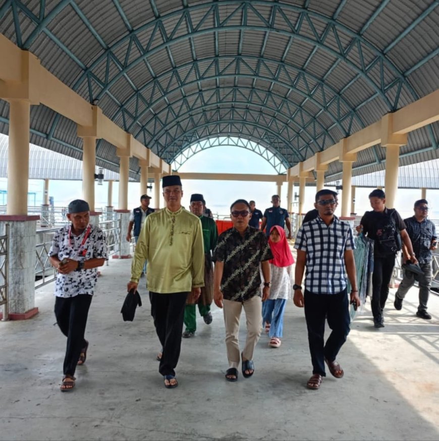 Hadiri Penutupan MTQ ke-43, Pj. Sekda Provinsi Riau Tiba Di Bengkalis Disambut Sekda Bengkalis