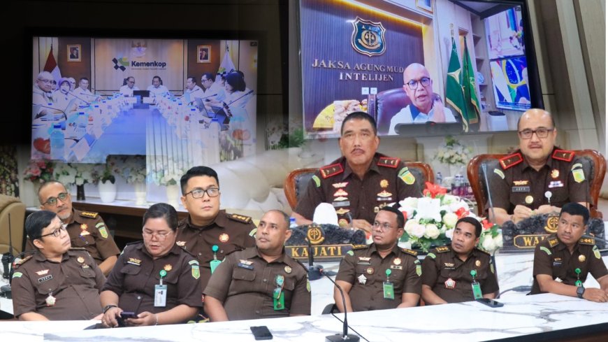 JAM Intel Beri Arahan Seluruh Jaksa se-Indonesia Terkait Pembentukan Koperasi Desa Merah Putih