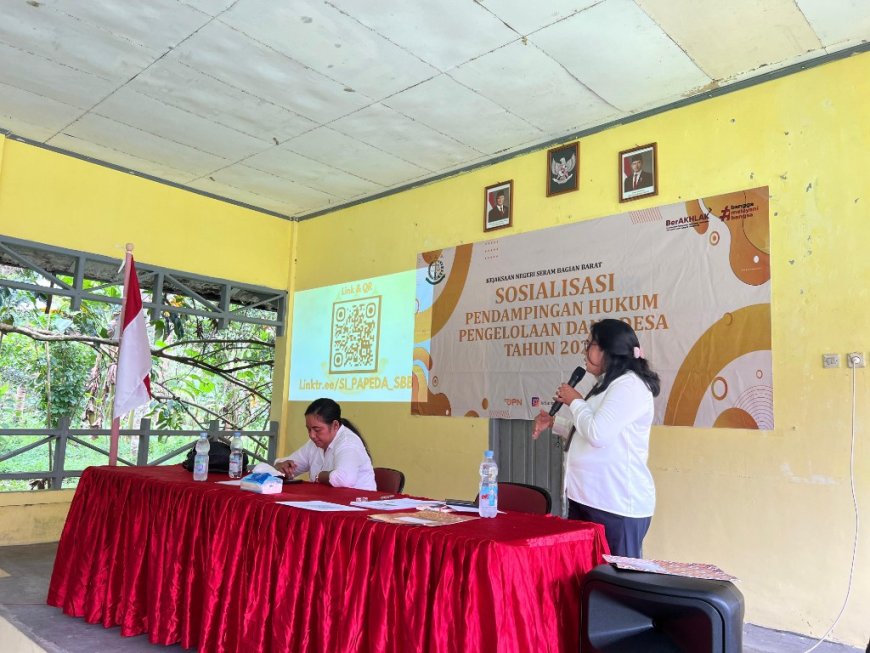 Kasi Datun Kejari SBB Ingatkan Pemerintah Desa Soal Pengelolaan Dana Desa