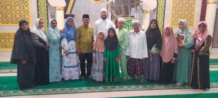 Pj. Penghulu Sintong Bakti Abdul Razak Ikuti Kajian Islam Di Masjid Raya An-Nur Sintong Bakti