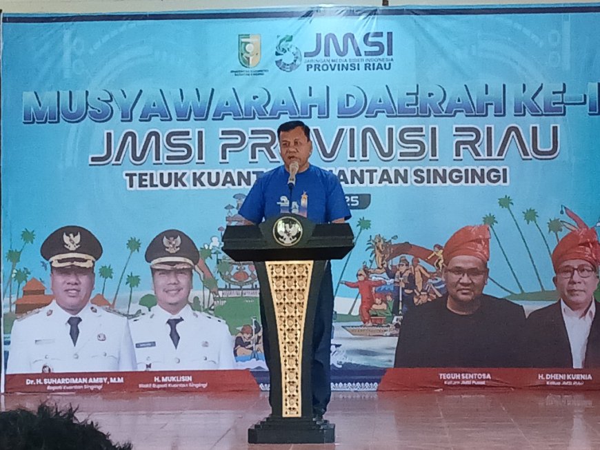 Bupati Kuantan Singingi Buka Musda II JMSI Riau