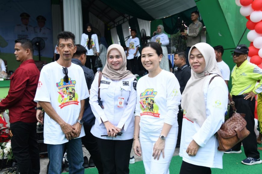 Staf Ahli Bupati Bengkalis Hadiri Peringatan Hari Anak Nasional Di Inhu