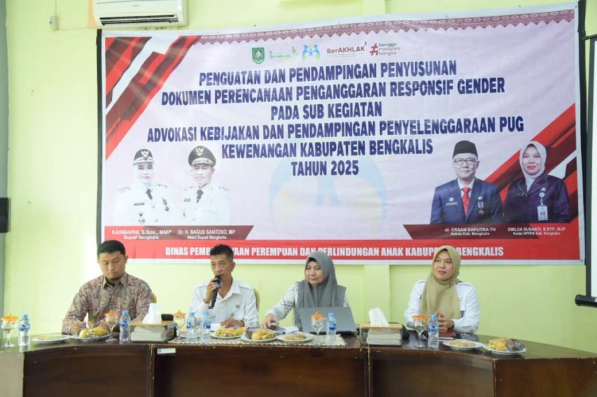Bupati Bengkalis Buka Pelatihan Pendampingan dan Penyusunan Dokumen Perencanaan Penganggaran