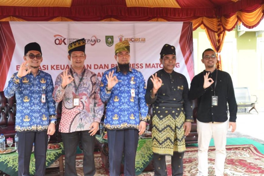 Asisten I Pemda Bengkalis dan OJK Riau Hadiri Kegiatan Edukasi Keuangan dan Business Matching Bagi Pelaku UMKM