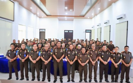 Kunjungi Jajaran Kejati Maluku, Kepala Inspektur III Bidang Pengawasan Kejagung RI Larang Keras Pegawai Kejaksaan Pamer Kekayaan