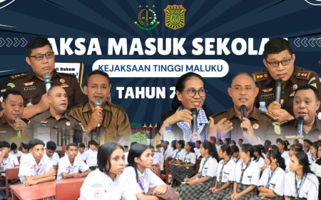 JMS Kejati Maluku Buka Agen Perubahan Di Dua SMA Kristen 
