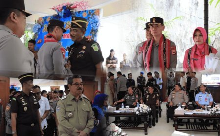 Kajati Maluku dan Forkopimda Jemput Kapolda Yang Baru