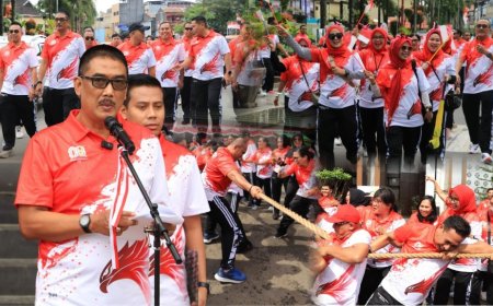 Semarakkan Hari Lahir Kejaksaan ke-80, Kejati Maluku Gelar Pekan Olahraga 