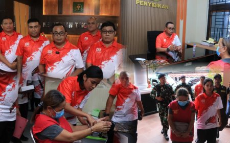 DPO Tersangka Dugaan Korupsi Proyek Jalan Inamosol SBB Digiring Ke Kejati Maluku