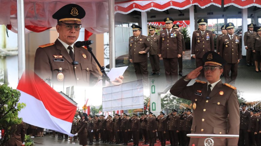 Wakajati Jadi Irup HUT RI ke-80 Di Kejati Maluku