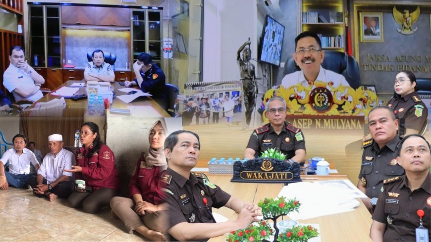 Kajati Maluku Bersama Kejari SBB Berhasil Hentikan Penuntutan Perkara Berdasarkan Keadilan Restoratif