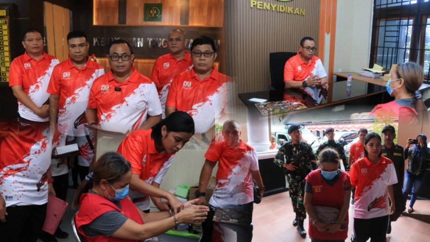 DPO Tersangka Dugaan Korupsi Proyek Jalan Inamosol SBB Digiring Ke Kejati Maluku