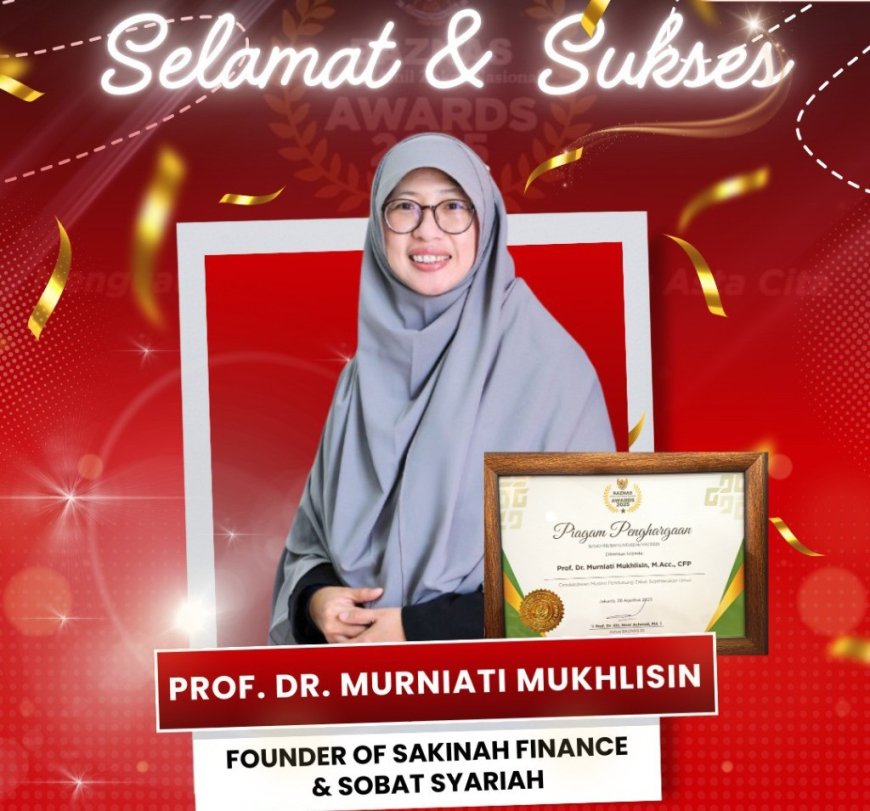 Murniati Mukhlisin Raih BAZNAS Award 2025: Cendekiawan Muslim Pendukung Zakat Sejahterakan Umat