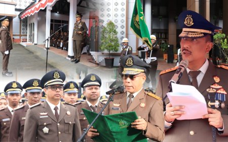 Kajati Maluku Agoes SP Bacakan Amanat Jaksa Agung pada Hari Lahir Kejaksaan