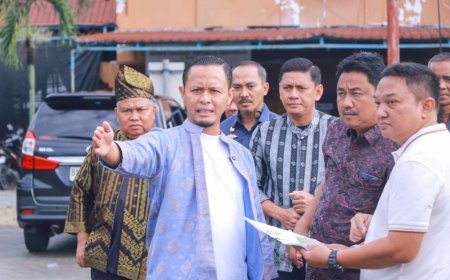 Agung Nugroho Tata Kembali Kawasan MPP yang Terbakar