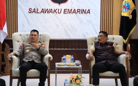Kunjungan Balasan, Kajati Maluku Disambut Hangat Kapolda  Maluku