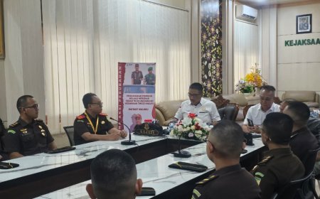 Sosialisasi Penguatan Pengamanan Pimpinan Melaui Peran TNI Di Lingkungan Kejaksaan Tinggi Maluku 