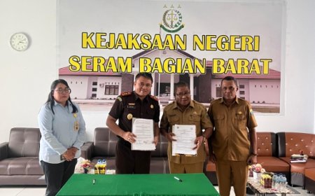 Kejari SBB Terima 11 SKK Untuk Optimalisasikan Penagihan Piutang Pajak MBLB