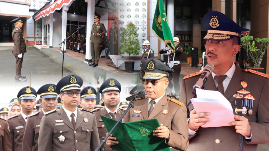 Kajati Maluku Agoes SP Bacakan Amanat Jaksa Agung pada Hari Lahir Kejaksaan