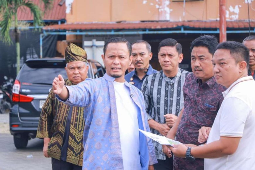 Agung Nugroho Tata Kembali Kawasan MPP yang Terbakar