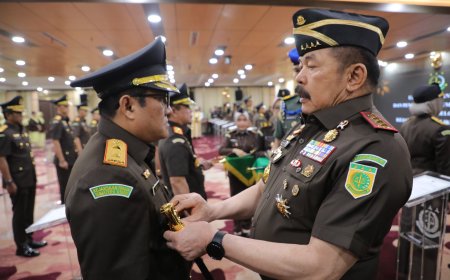 Rudi Irmawan Dilantik Sebagai Kajati Maluku Gantikan Agoes SP