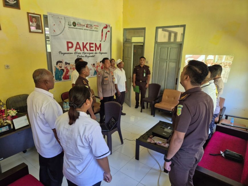 Kejari SBB Sebut Pentingnya Peran Semua Unsur Deteksi Dini Pengawasan Aliran Pakem
