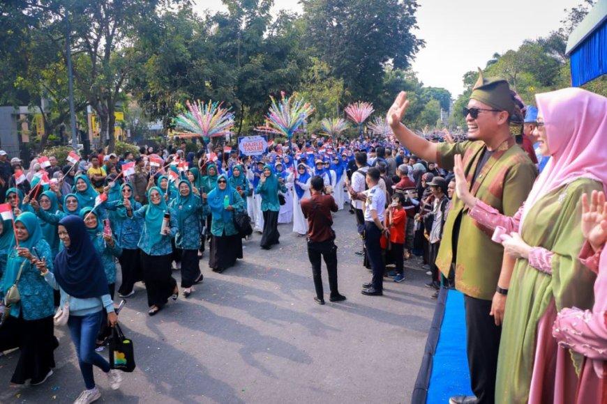 MTQ ke-57 Pekanbaru Berlangsung Meriah Dibawah Derasnya Hujan