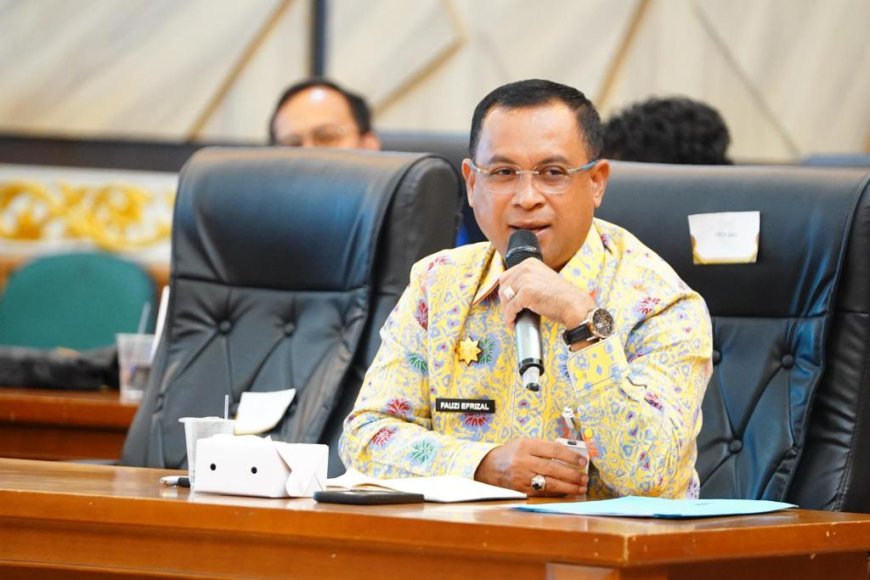 Sekda Rohil Hadiri Monev SP4N LAPOR Bersama KemenPAN-RB dan Diskominfo Se-Provinsi Riau ‎