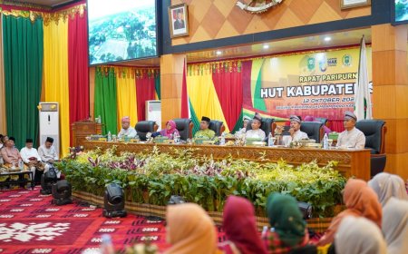 DPRD Siak Gelar Sidang Paripurna Istimewa HUT Siak ke-26