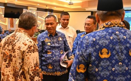 Bagus Santoso Rakor Gugus Tugas Reforma Agraria Bersama Gubri