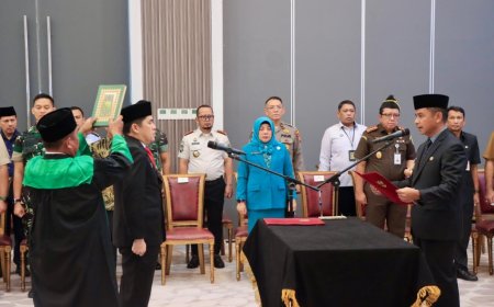 Kepala BAPPEDA  Dilantik Sebagai Pj. Sekda Kampar
