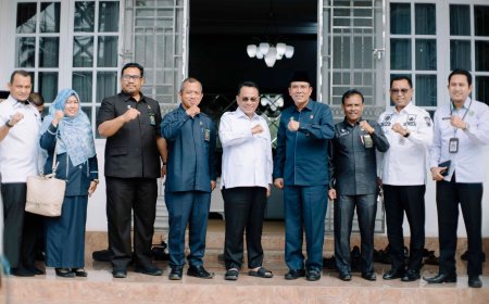 Bupati Rohil Sambut Hangat Kunjungan Ketua Pengadilan Tinggi Agama Riau