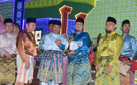 Wakil Bupati Bengkalis Tutup MTQ ke-50, Kecamatan Bengkalis raih juara umum